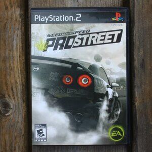 Play Station 2 Need For Speed Pro Street Video Game SONY PlayStation PS2